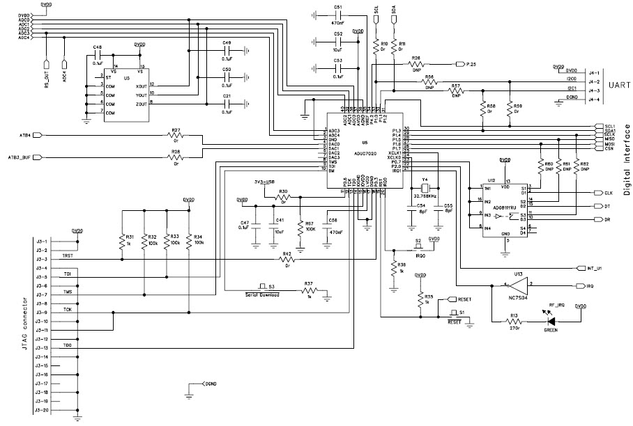 Analog Devices Inc. EVAL-ADF7242DB1Z Reference Design 5