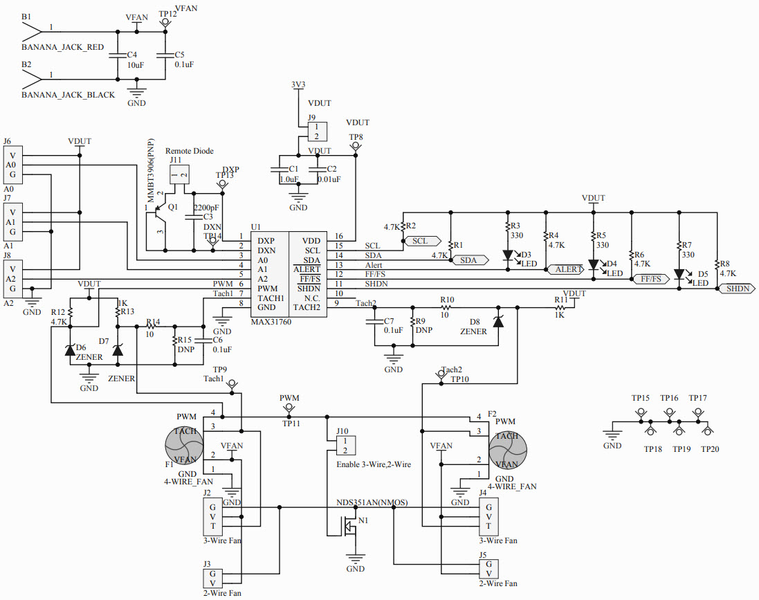 Maxim Integrated MAX31760EVKIT# Reference Design 3