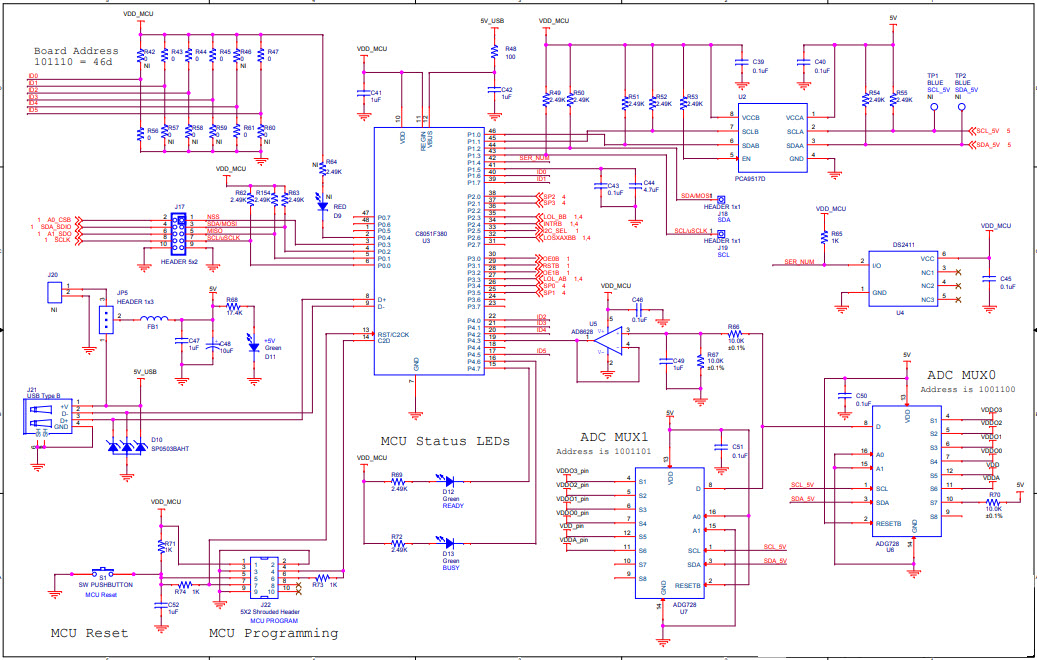 Silicon Labs SI5346-EVB Reference Design 8