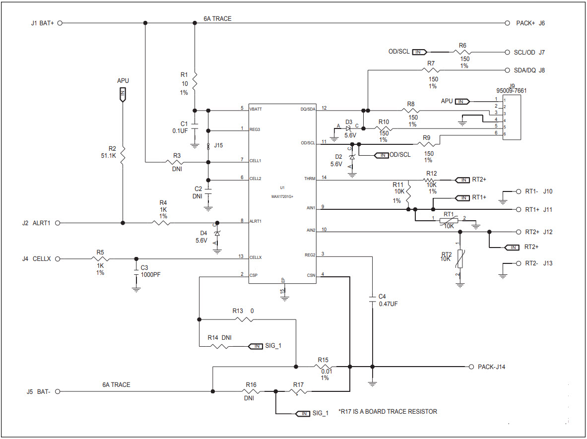 Maxim Integrated MAX17211GEVKIT# Reference Design 3