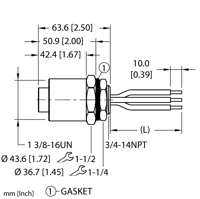GKDFA 30-xM/14.75/NPTturck