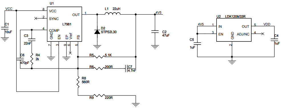 STMicroelectronics STEVAL-LLL005V1 Reference Design 6