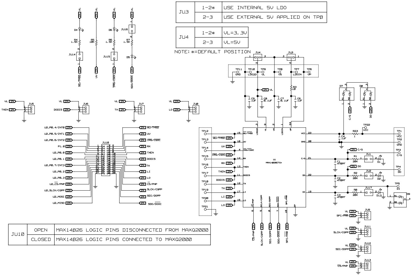 Maxim Integrated MAX14826EVKIT# Reference Design 2