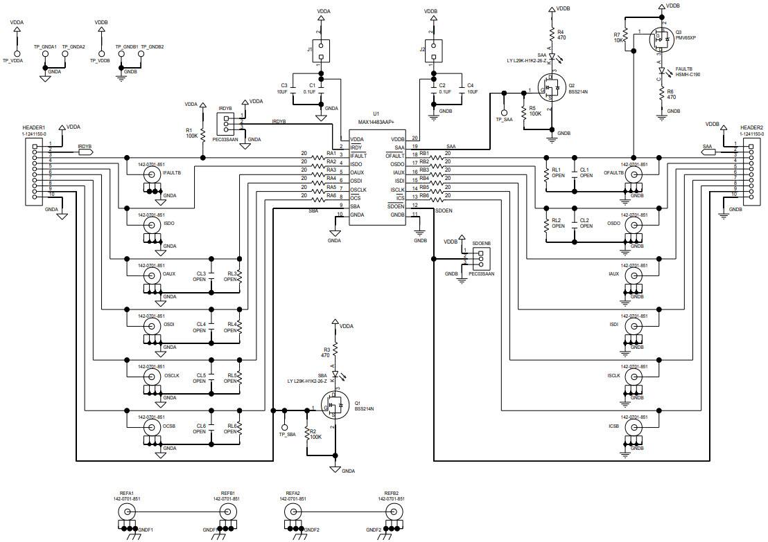 Maxim Integrated MAX14483EVKIT# Reference Design 3