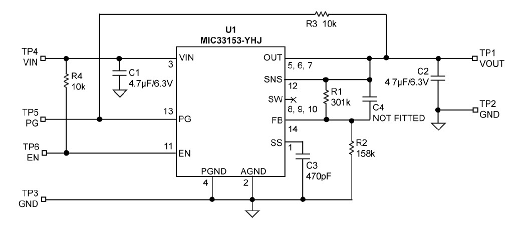 Microchip Technology MIC33153YHJ EV Reference Design 3
