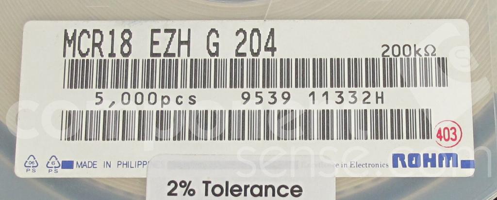 MCR18EZHG204ROHM