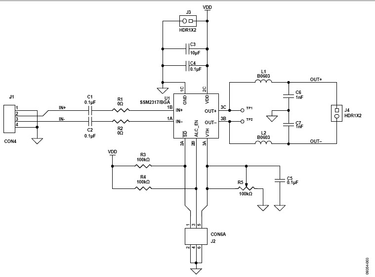 Analog Devices Inc. SSM2317-EVALZ Reference Design 3