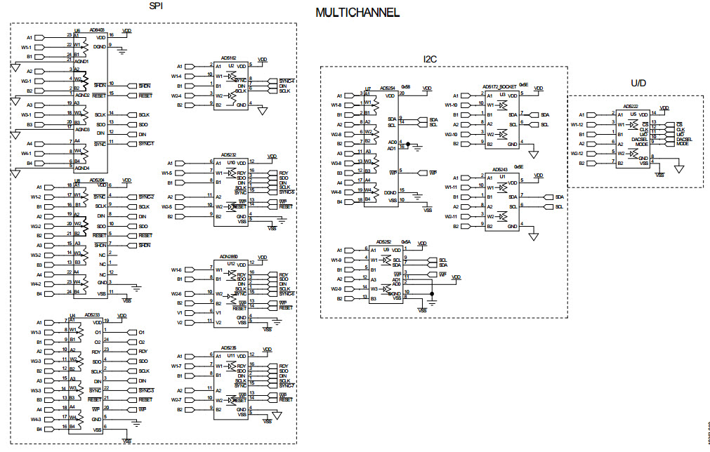 Analog Devices Inc. EVAL-AD5204SDZ Reference Design 7