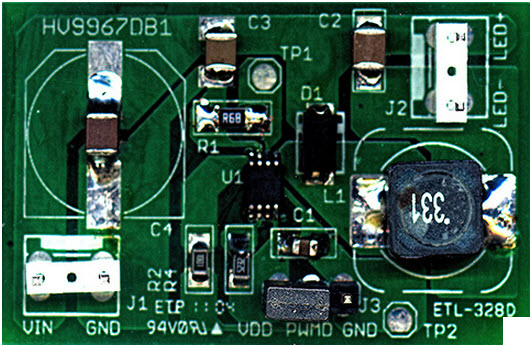 Microchip HV9967BDB1 Reference Design 2
