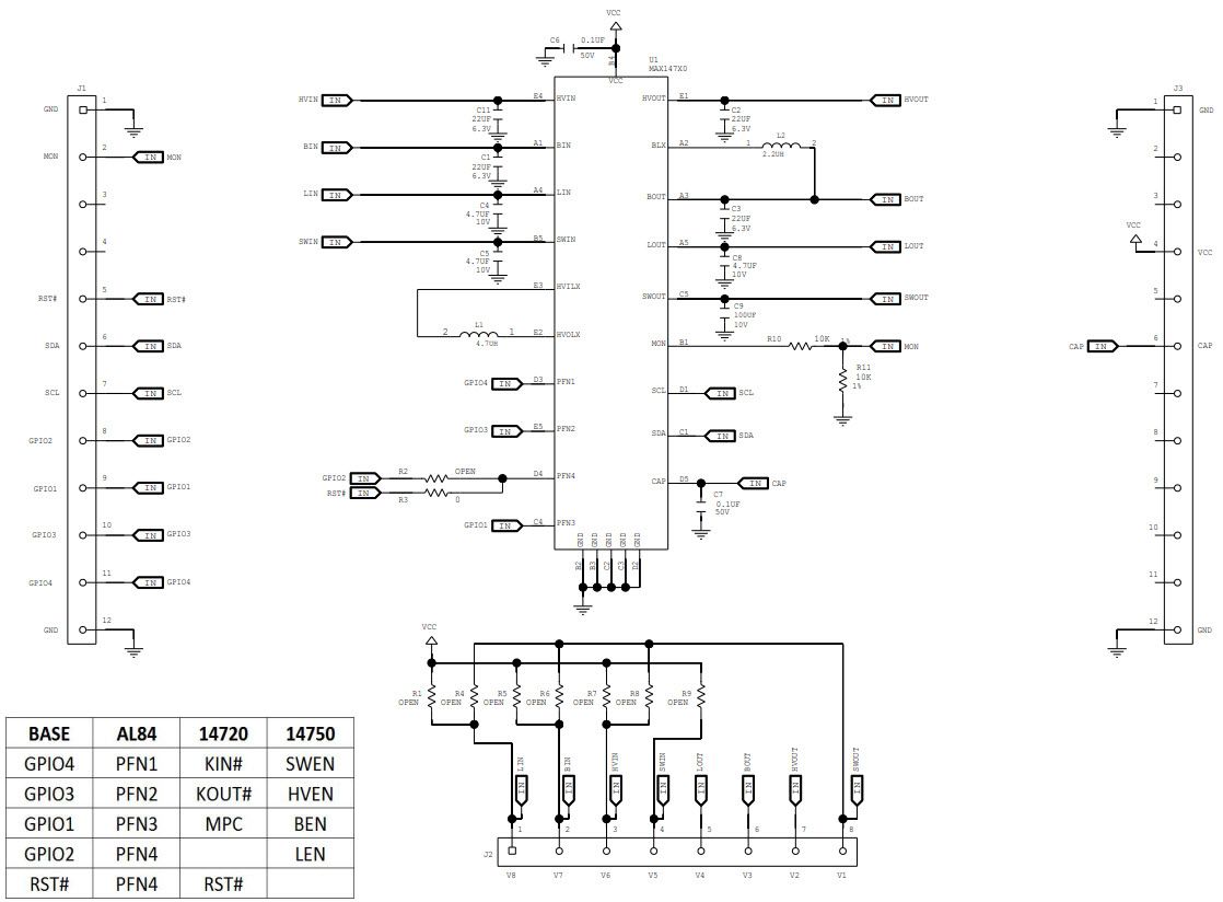 Maxim Integrated MAX14750EVKIT# Reference Design 2