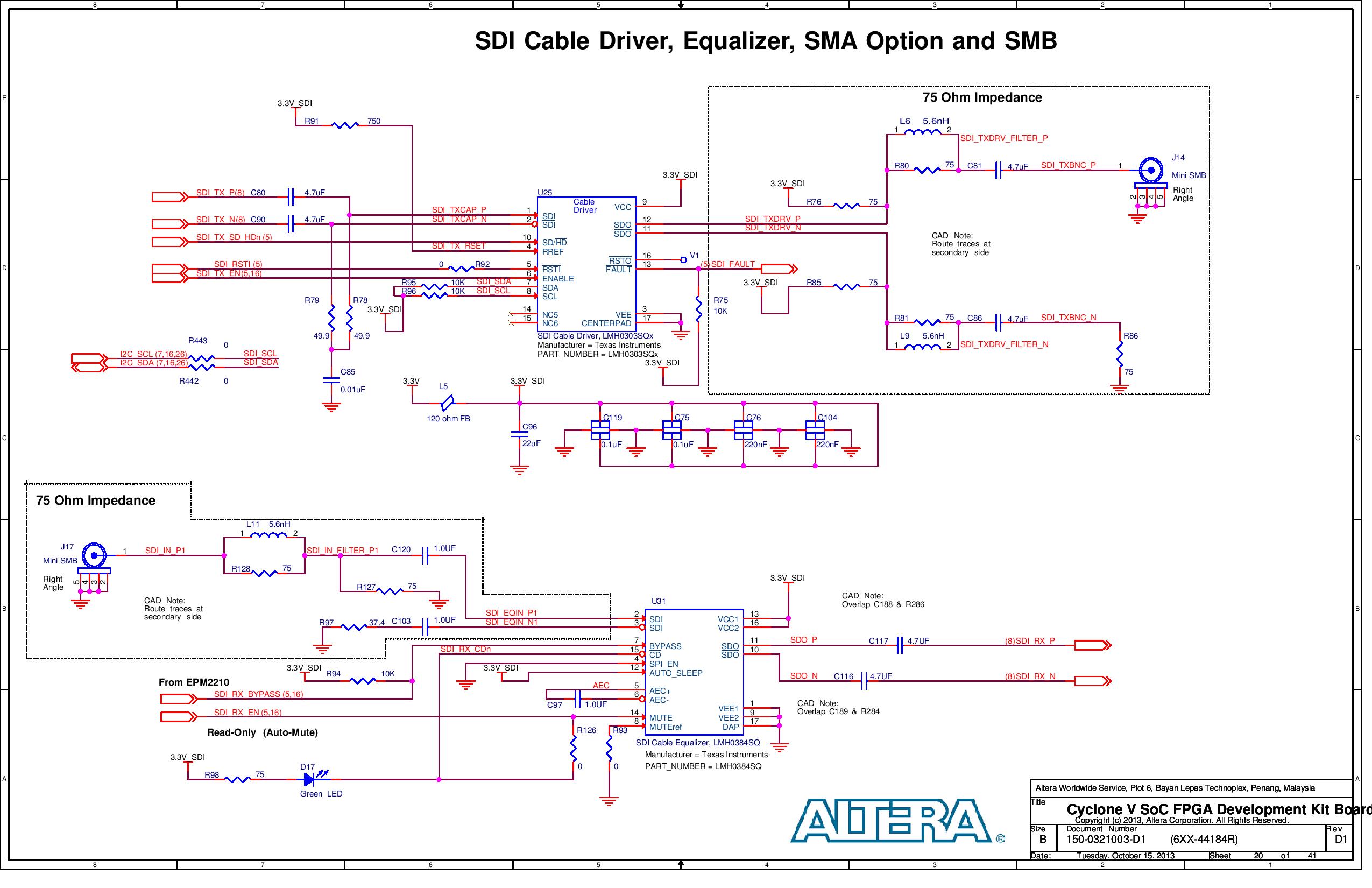 Intel DK-DEV-5CSXC6N Reference Design 37