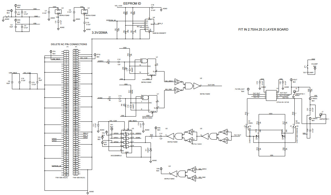 Analog Devices Inc. AD8556CP-EBZ Reference Design 2