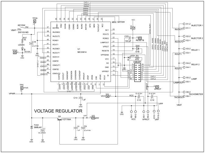 NXP USA Inc. KIT33814AEEVBE Reference Design 4