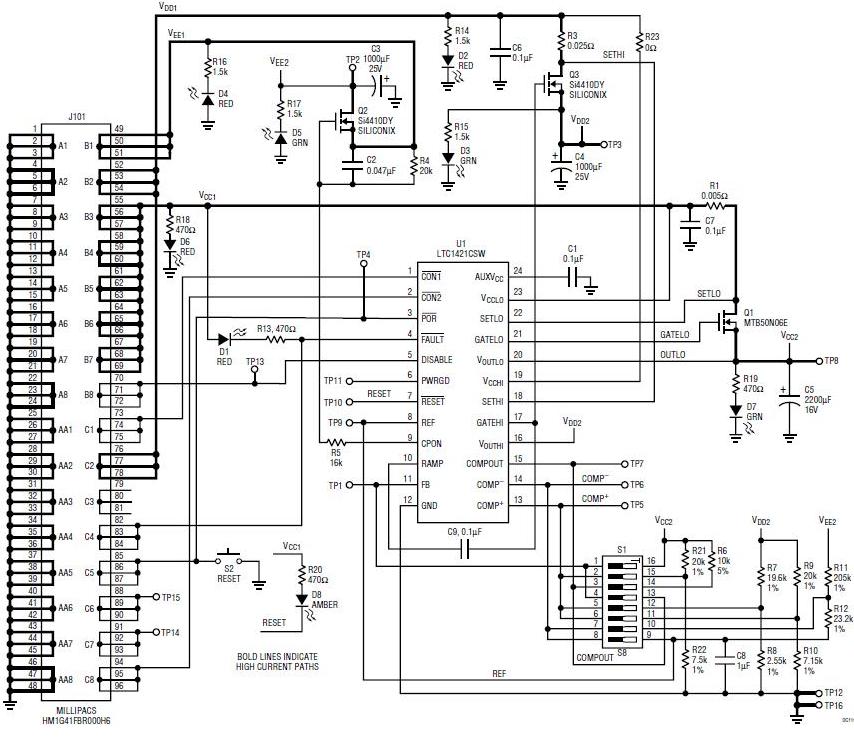 Linear Technology/Analog Devices DC116A-A Reference Design 1