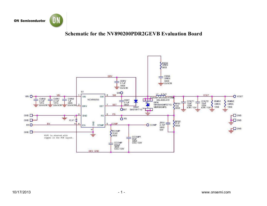 ON Semiconductor NV890200PDR2GEVB Reference Design 4