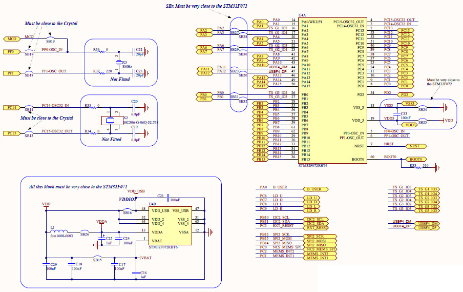 STMicroelectronics STM32F072B-DISCO Reference Design 8