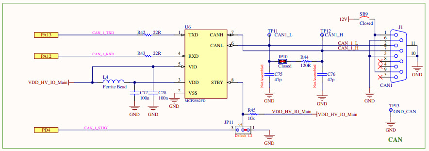 STMicroelectronics SPC574S-DISP Reference Design 5