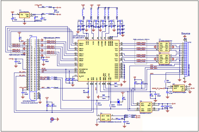 STMicroelectronics B-LCDAD-HDMI1 Reference Design 5