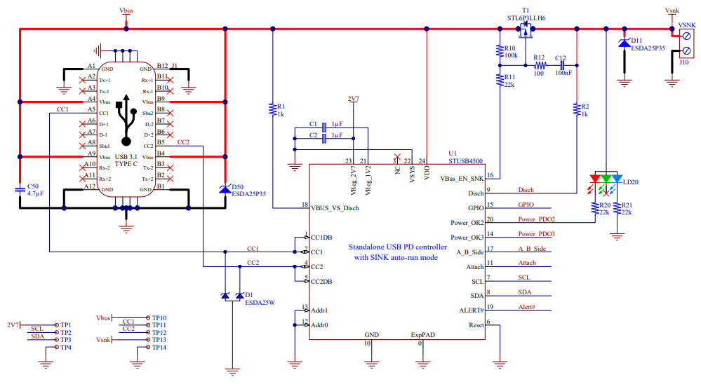 STMicroelectronics EVAL-SCS001V1 Reference Design 3
