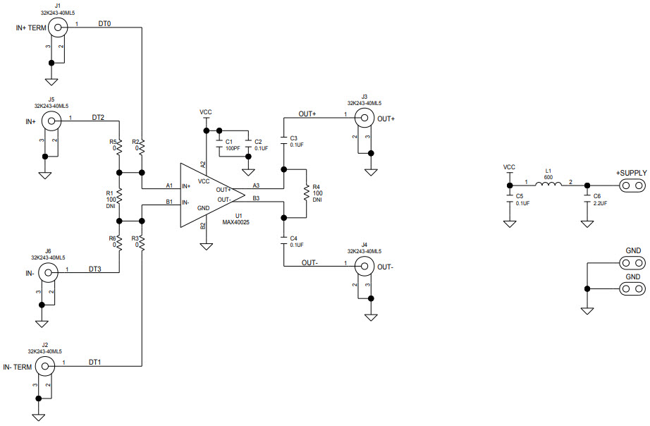 Maxim Integrated MAX40025EVKIT# Reference Design 2
