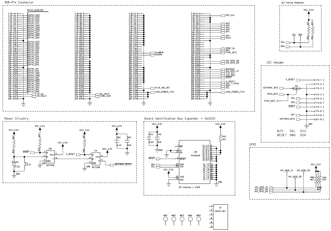 Analog Devices EVAL-ADV7844EB1Z Reference Design 7