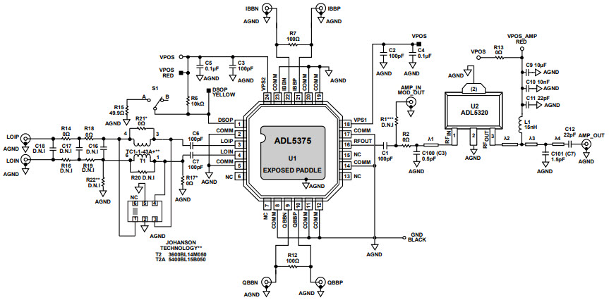 Analog Devices Inc. ADL5375-15-EVALZ Reference Design 2