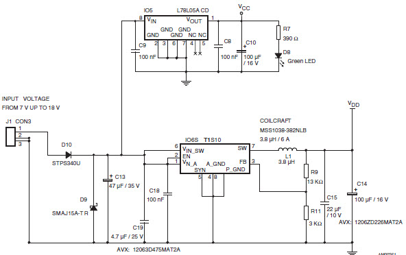 STMicroelectronics STEVAL-ILL009V5 Reference Design 3