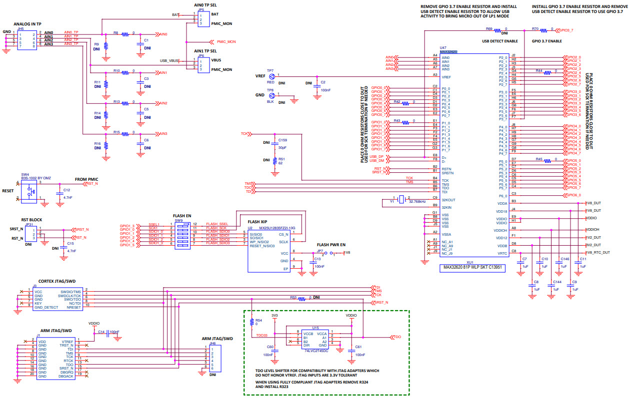 Maxim Integrated MAX32621-EVKIT# Reference Design 2