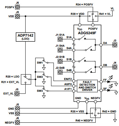 Analog Devices Inc. EVAL-ADG5249FEBZ Reference Design 5