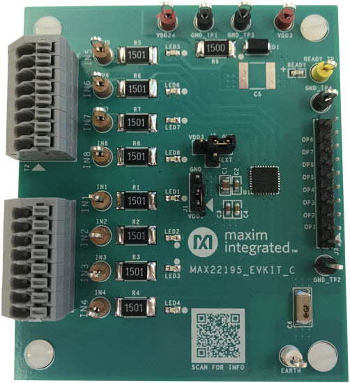 Maxim Integrated MAX22195EVKIT# Reference Design 1
