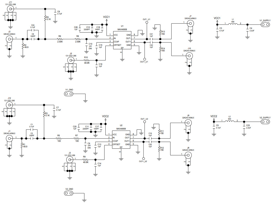 Maxim Integrated MAX40658EVKIT# Reference Design 2