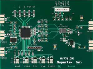 Microchip HV7361DB1 Reference Design 2