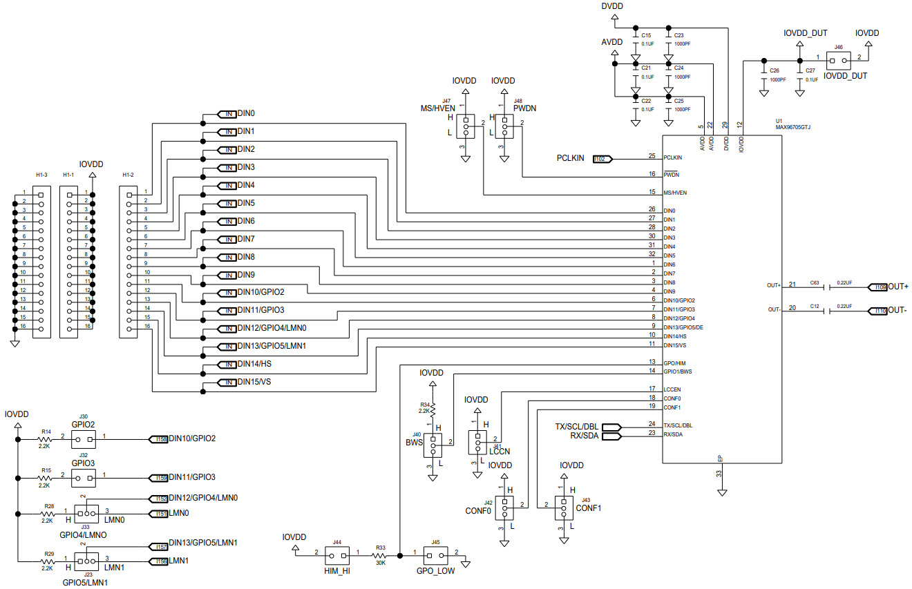 Maxim Integrated MAX96705COAXEVKIT# Reference Design 6