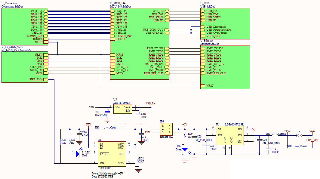 STMicroelectronics NUCLEO-F429ZI Reference Design 5