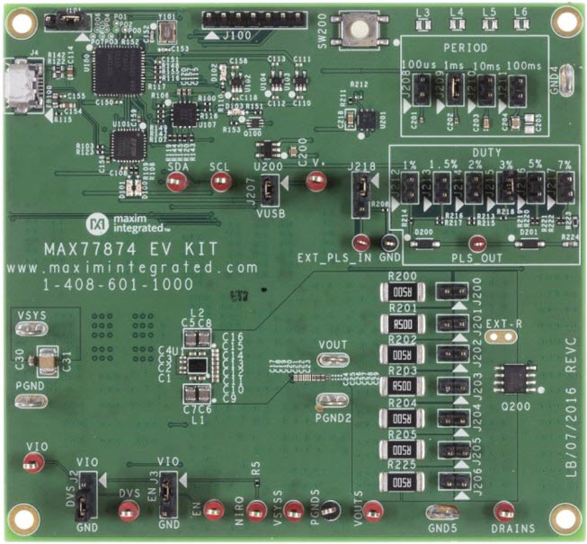Maxim Integrated MAX77874EVKIT# Reference Design 6
