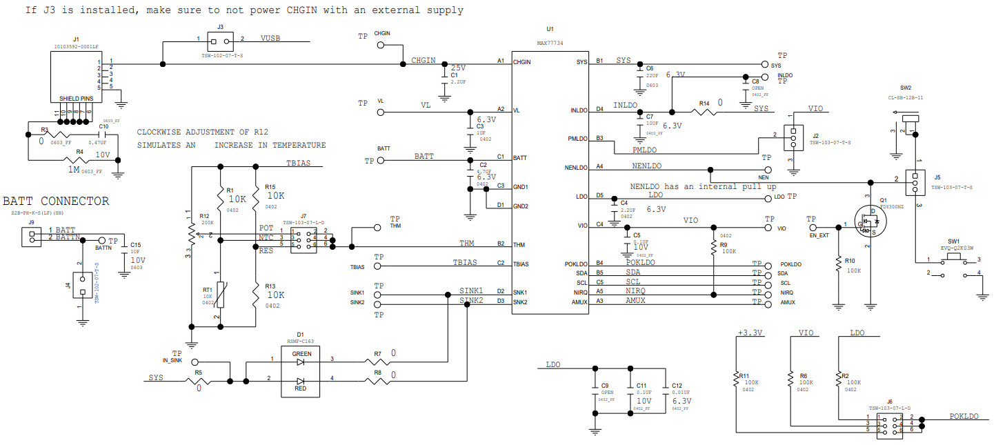 Maxim Integrated MAX77734EVKIT# Reference Design 8