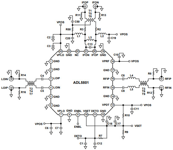 Analog Devices Inc. ADL5801-EVALZ Reference Design 2