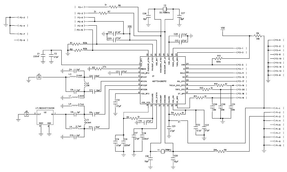 Analog Devices Inc. EVAL-ADF7242DB1Z Reference Design 4