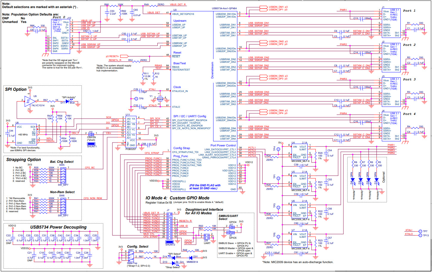 Microchip Technology EVB-USB5734 Reference Design 5