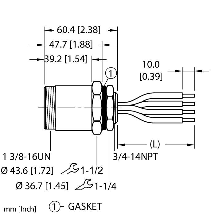 GSDFA 44-xM/14.75/NPTturck