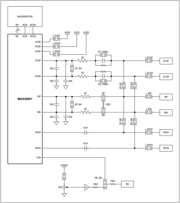 Maxim Integrated MAX30001EVSYS# Reference Design 6