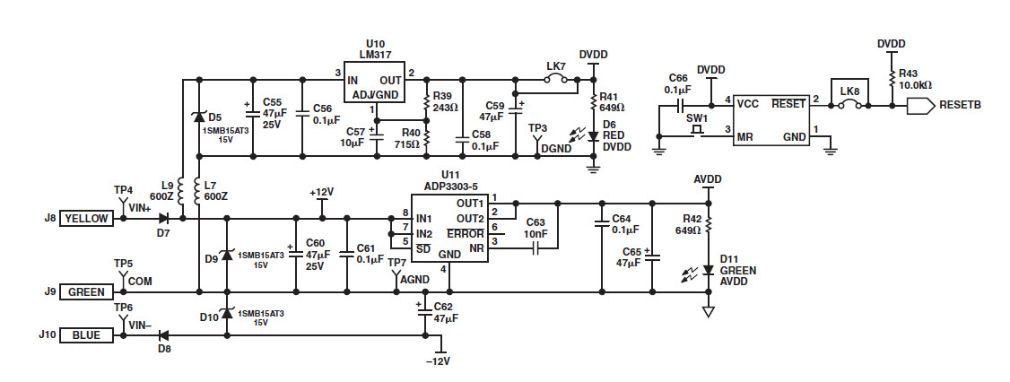 Analog Devices EVAL-AD1954EB Reference Design 6