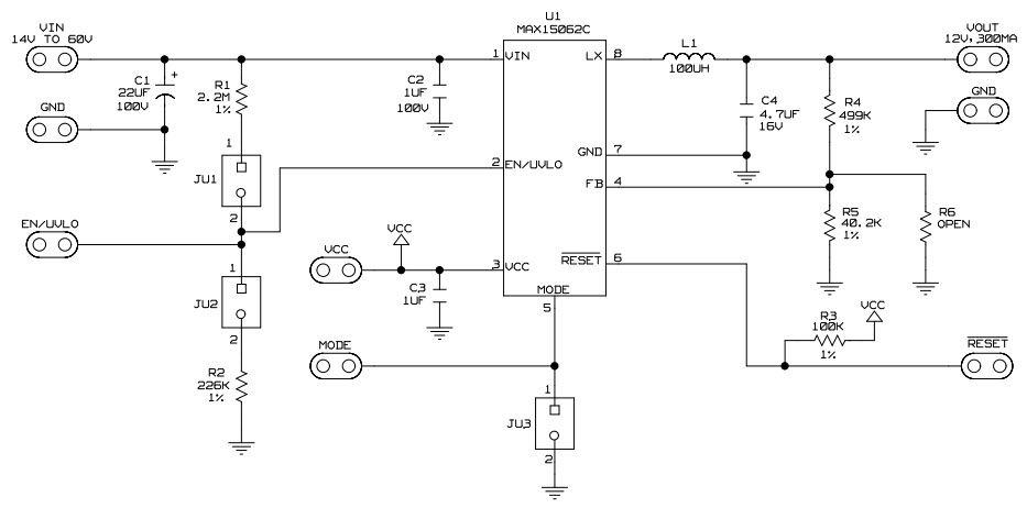 Maxim Integrated MAX15062C12EVKIT# Reference Design 2