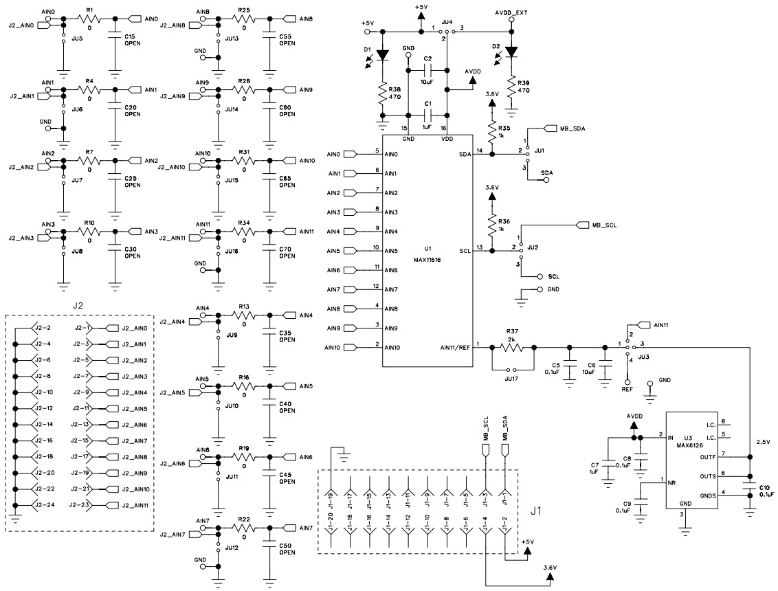 Maxim Integrated MAX11616EVSYS+ Reference Design 4