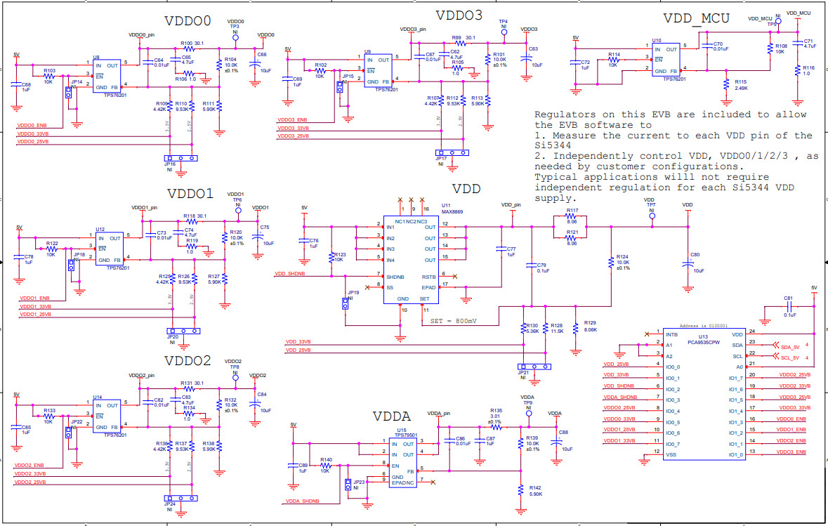Silicon Labs SI5344-EVB Reference Design 3