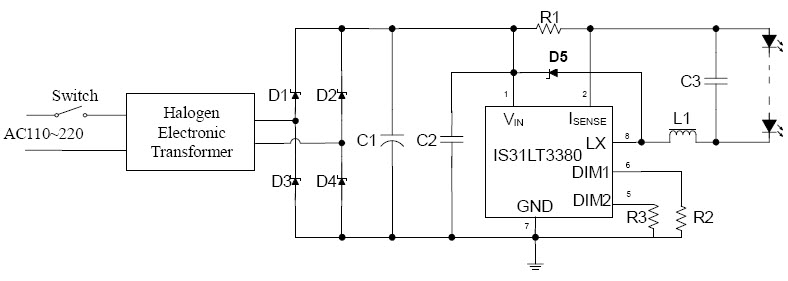 ISSI, Integrated Silicon Solution Inc IS31LT3380_GRLS3_EBMR16 Reference Design 2