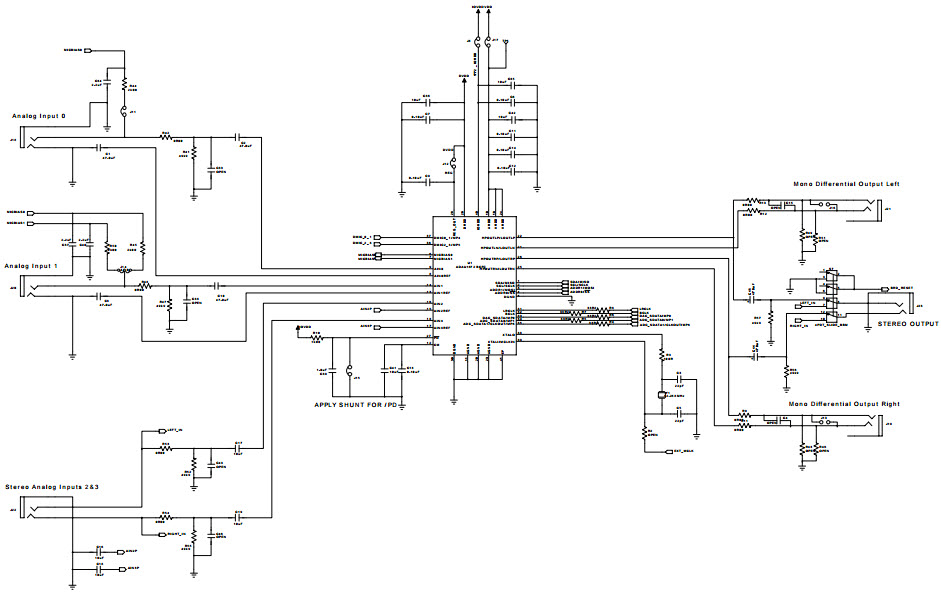 Analog Devices Inc. EVAL-ADAU1372Z Reference Design 3