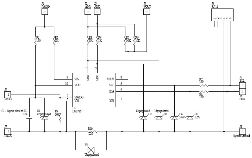 Maxim Integrated DS2786EVKIT+ Reference Design 1