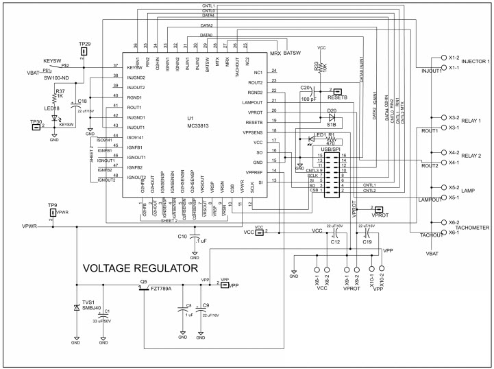NXP USA Inc. KIT33813AEEVBE Reference Design 4