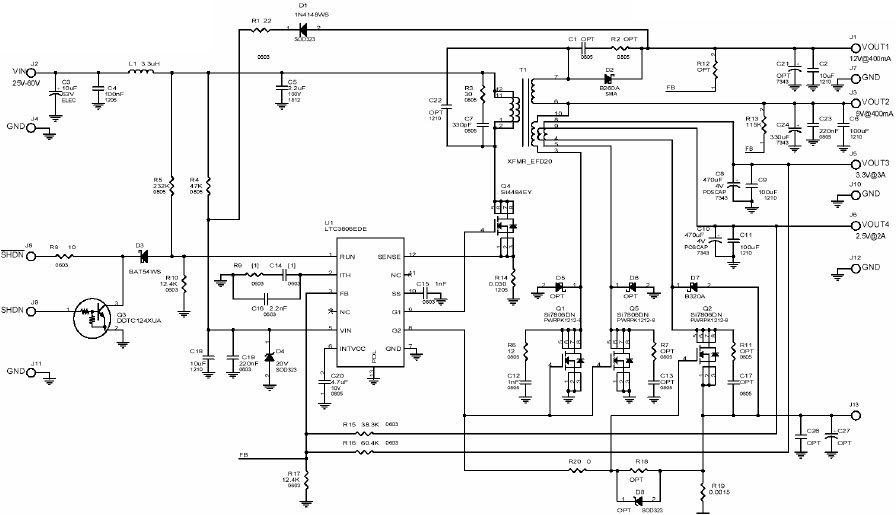 Linear Technology/Analog Devices DC659A Reference Design 1